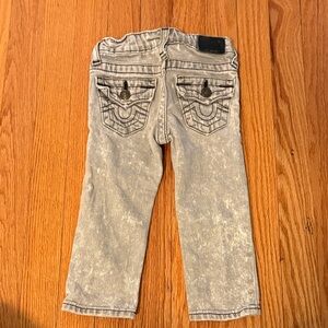 True Religion kids 2T Denim Jeans with Back Pocket Detail
